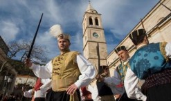 KUMPANIJA – VITEŠKA IGRA S MAČEVIMA, SMOKVICA, OTOK KORČULA, 02.02.2017.